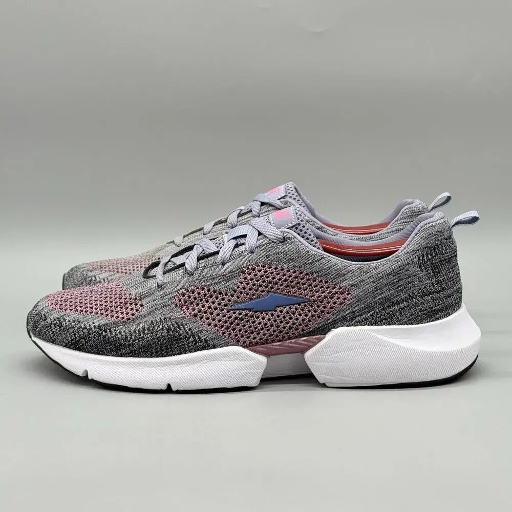 Avia Women's Arch Support Athletic Sneakers Purple Gray Lightweight Size 11